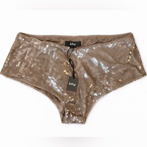Khy Sequin Micro Shorts